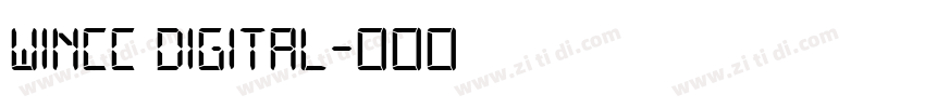 WinCC digital字体转换